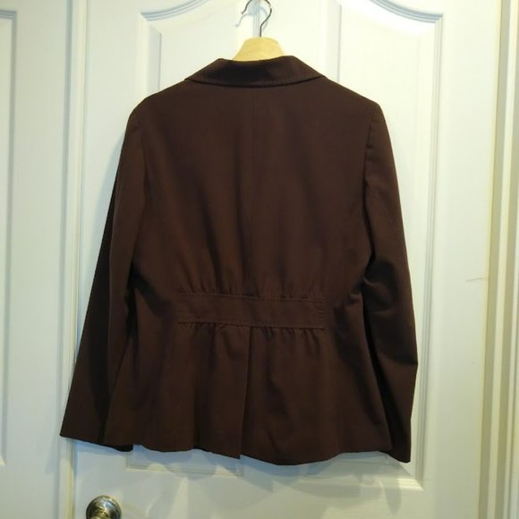 J. Jill Blazer Tie Pocket Blazer size 12 - Picture 3 of 7